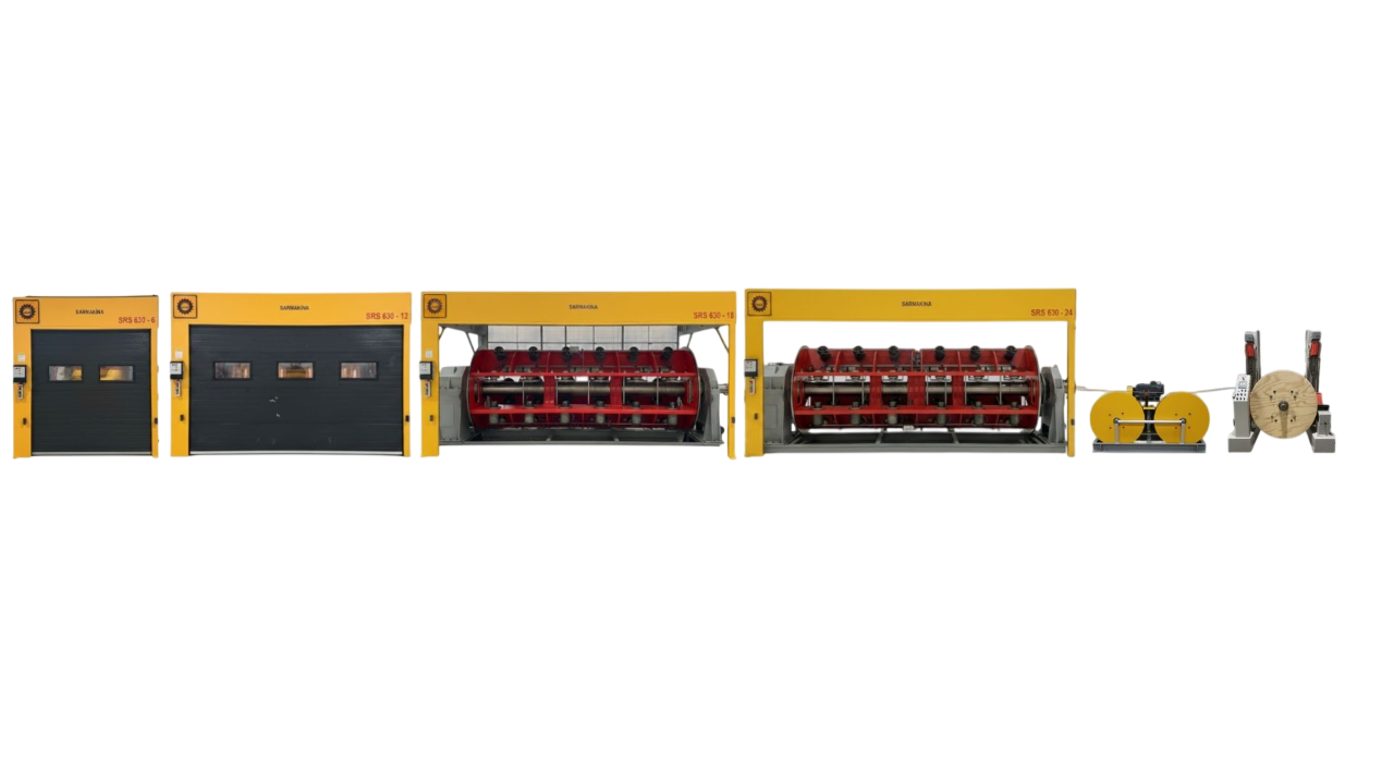 Sar Makina | SCM Tipi Motorlu Tel Çözücüler